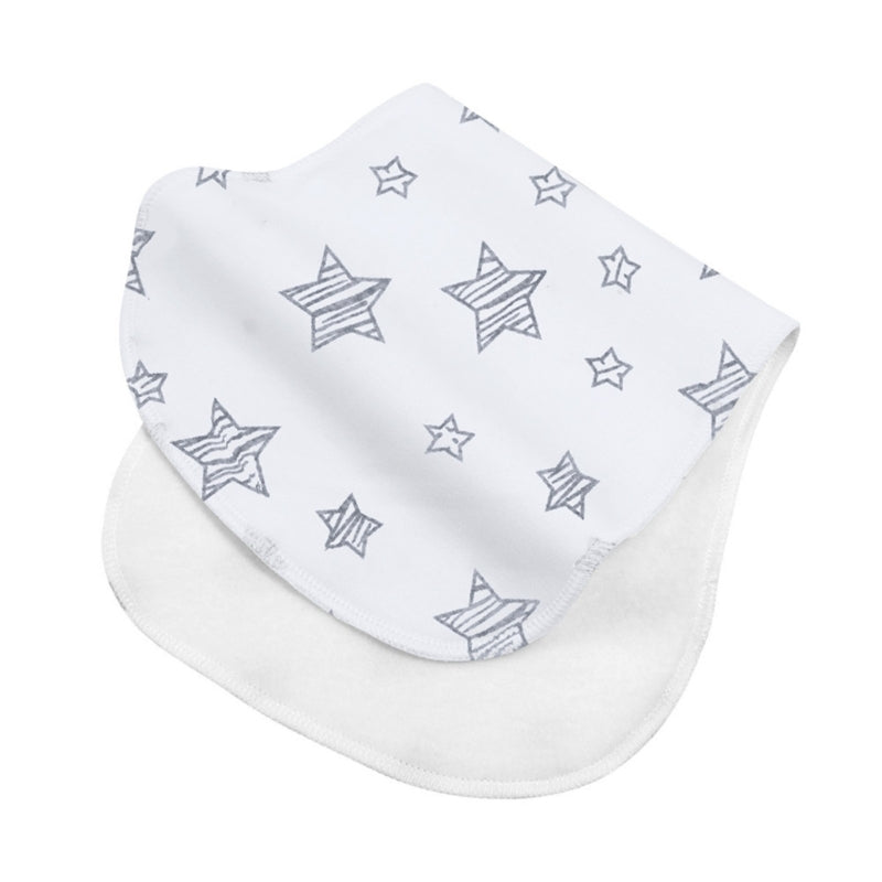 2-Layer Burp Cloth Newborn Bibs Absorbent Baby Feeding Teething Bibs Soft-Cotton Burp Cloths for Babies Baby Shower-Gift