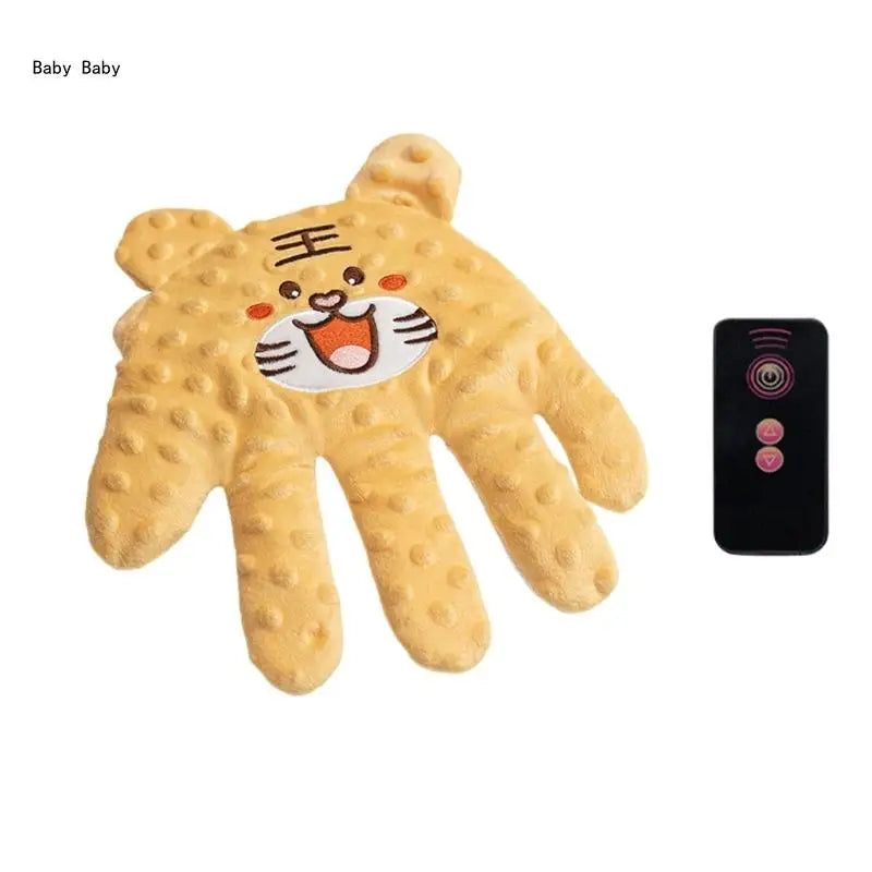 Cartoon Baby Sleep Aid Soothing Pillow Comforting Hand Detachable with Remote for Comfortable Newborns Sleeping