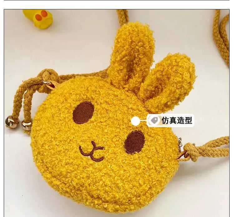 New Cute Little Rabbit Baby Girls Handbags Fashion School Bags for Girls Kids Small Shoulder Lunch Bags Child Girl Backpacks