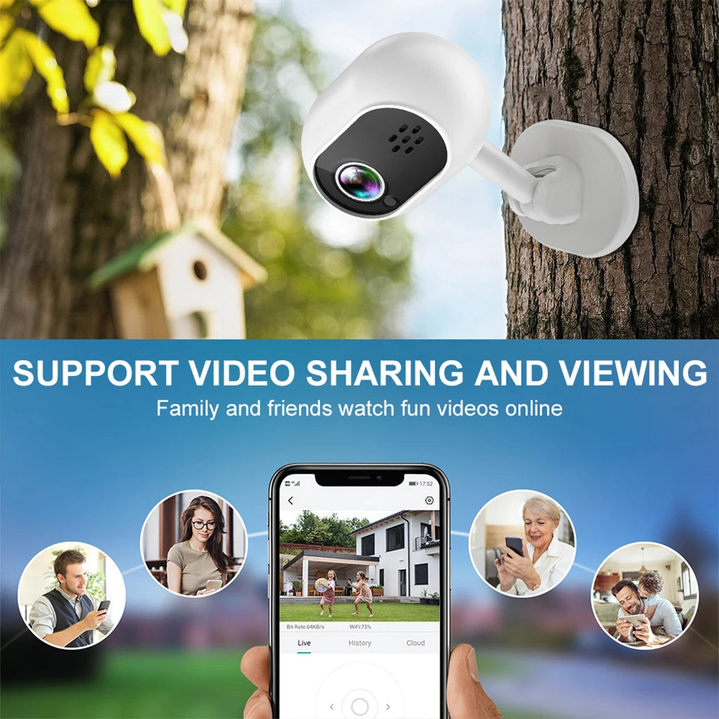 1080P WIFI Baby Monitoring Camera Motion Detection Alarm Reminder Voice Interactive Night Vision Monitoring for Baby