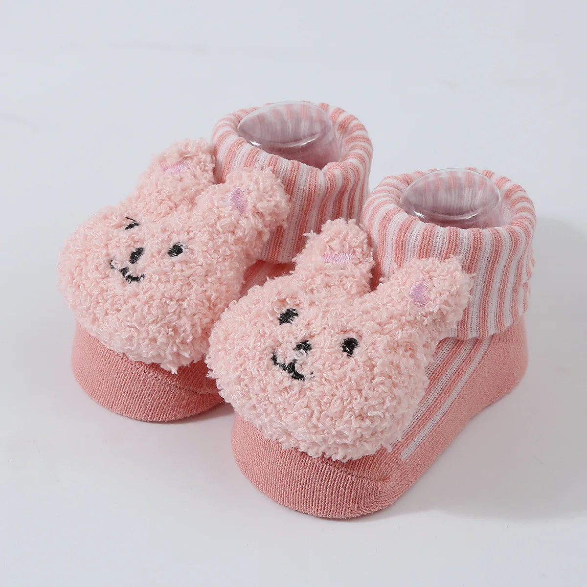 Baby Socks Spring and Autumn Soft Cotton Newborn Baby Socks in The Tube Cartoon 3D Doll Infant Boys Girls Socks 0-6 months