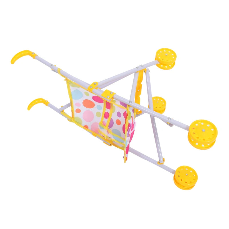 Accessories Trolley Toy Travel Baby Pretend Abs Foldable with Stroller