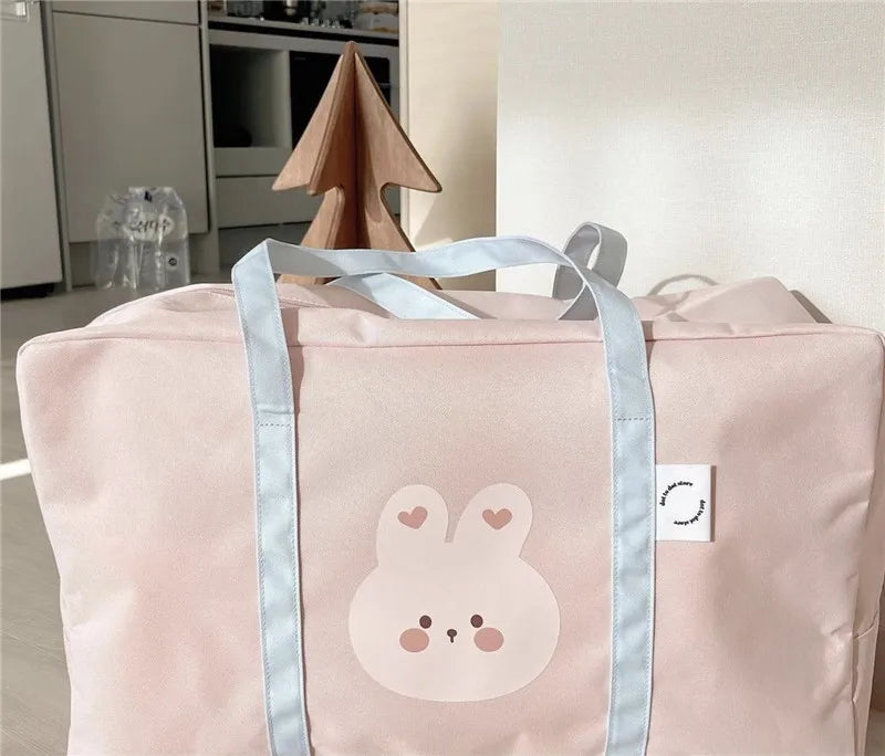 Large Capacity Mommy Bag for Maternity Hospital Bag Kindergarten Quilt Storage Bag Diaper Baby Items Organizer Travel Bag