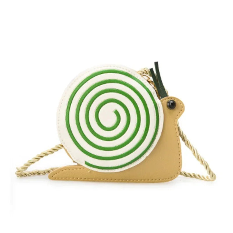 Cartoon Cute Kids Mini Bags for Toddler Bee / Ladybug / Snail Crossbody Bag Adorable Baby Children's Small Handbags Gift