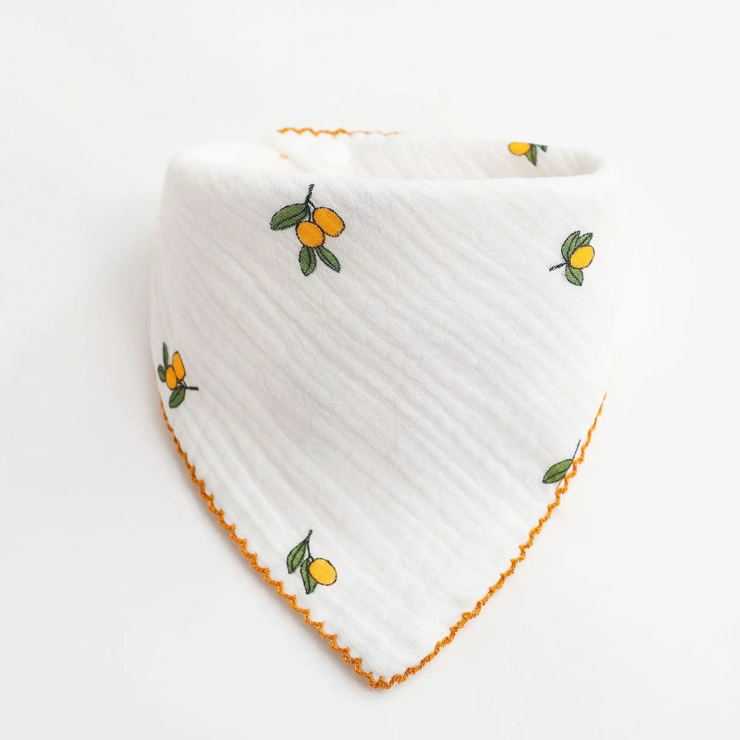 Baby Cotton Bibs Triangle Soft Lace Burp Cloth Saliva Towel Apron Bandana Scarf for Boys Girls Feeding Drool Bib Korean Style