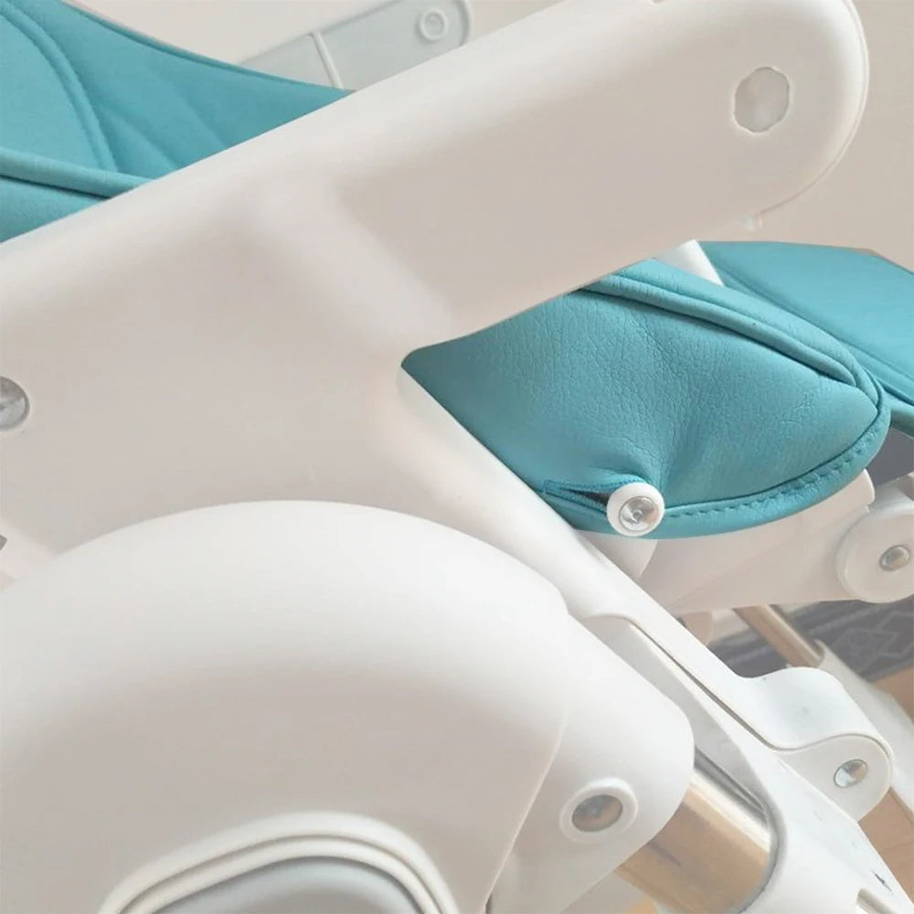 Seat Cushion For Peg perego Siesta Prima Pappa Zero3 High Chair PU Leather With Safety Belt Shoulder Crotch PAD DIY Replace Part