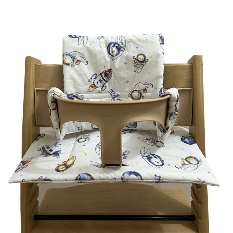 High Chair Cushion Washable HighChair Support Kid Baby Feeding Accessories Baby Meal Replacement cotton Pad for Stokk