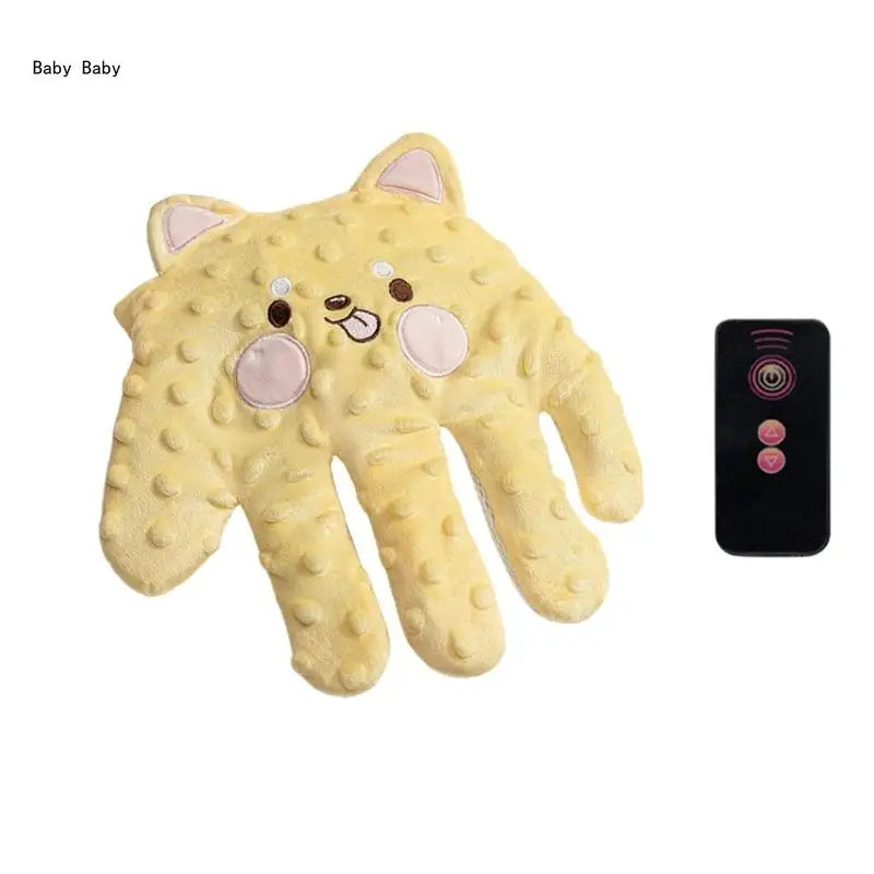 Cartoon Baby Sleep Aid Soothing Pillow Comforting Hand Detachable with Remote for Comfortable Newborns Sleeping