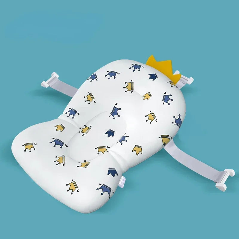Baby Bathtub Bath Seat Support Mat bath And Shower Air Cushion Bed Non-Slip Bathtub Mat Newborn Bebe Safety Security Bath Seat