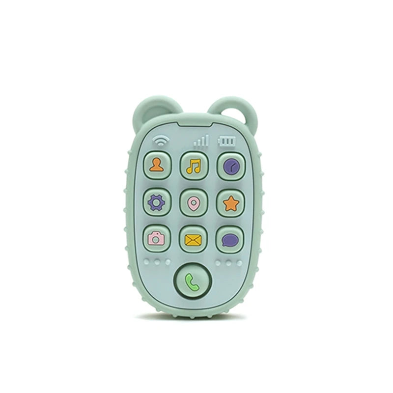 Baby Teether Gloves Kids Cartoon Bear Teething Silicone Dental Care Gums Anti-eating Hand Molar Stick BPA Free Baby Accessorie