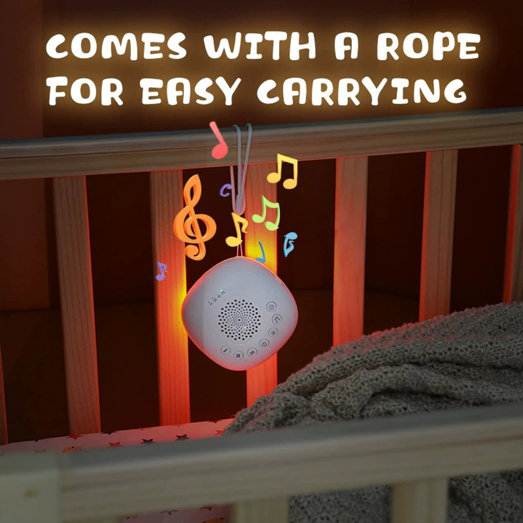 Baby Music Sleep Aid Sleeper Atmosphere Light Breathing Light White Noise Intelligent Sleep Aid Sleeper Night Light Speaker