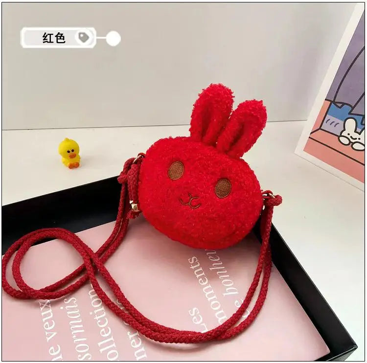 New Cute Little Rabbit Baby Girls Handbags Fashion School Bags for Girls Kids Small Shoulder Lunch Bags Child Girl Backpacks