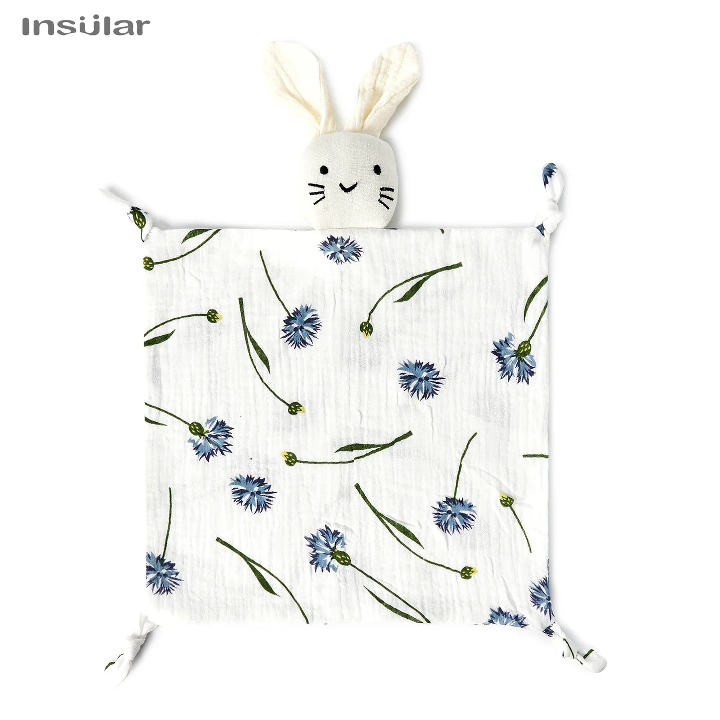 Muslin Baby Comfort Towel Cotton Comforter Blanket Soft Newborn Sleeping Dolls Kid Sleep Toy Soothe Appease Towel Bib