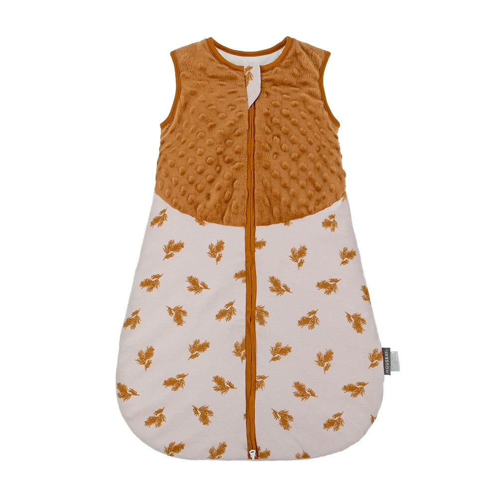 Baby Sleepsack 3-24Months Autumn Baby Sleeping Bag Blanket 1.5Tog Doudou Soft Feeling Starfish Shell Print Vest Style