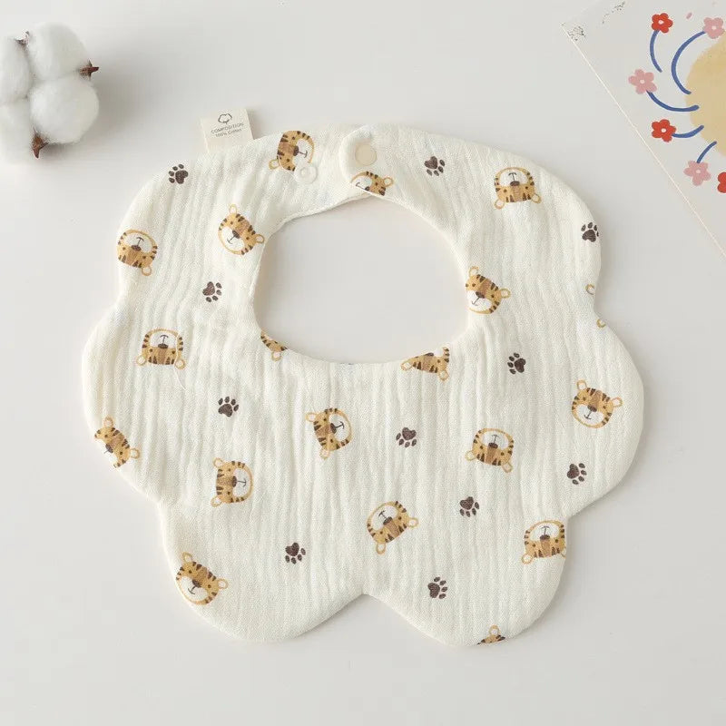 Newborn Baby Bibs Infant Burp Cloths Baby Stuff Feeding Drool Bandana Saliva Towel Toddler Bib Baby Accessories Dropshipping