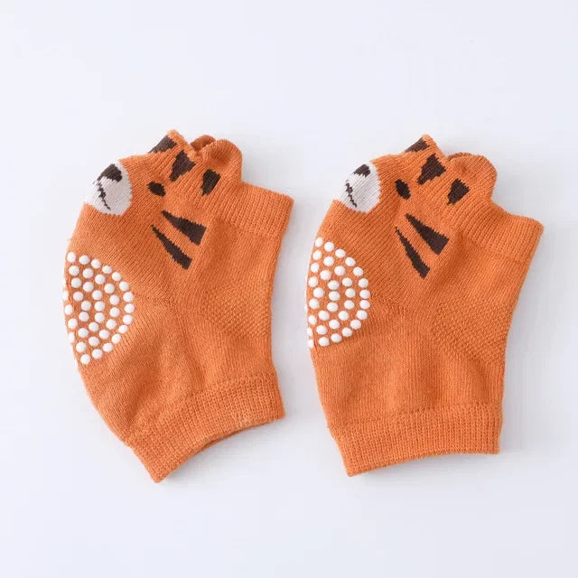 0-3 Years Cotton Baby Knee Pad Girls Boys Anti-slip Knee Pads Newborn Protector Crawling Elbow Cushion Kid Leging Kneecaps