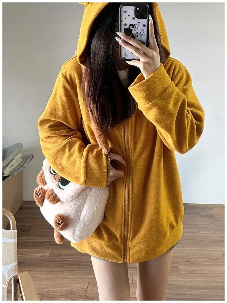 Student School Bag Artificial Fur Plush Capybara Bag Casual All-match Fur Bag Large Capacity Backpack School Backpack Mochila