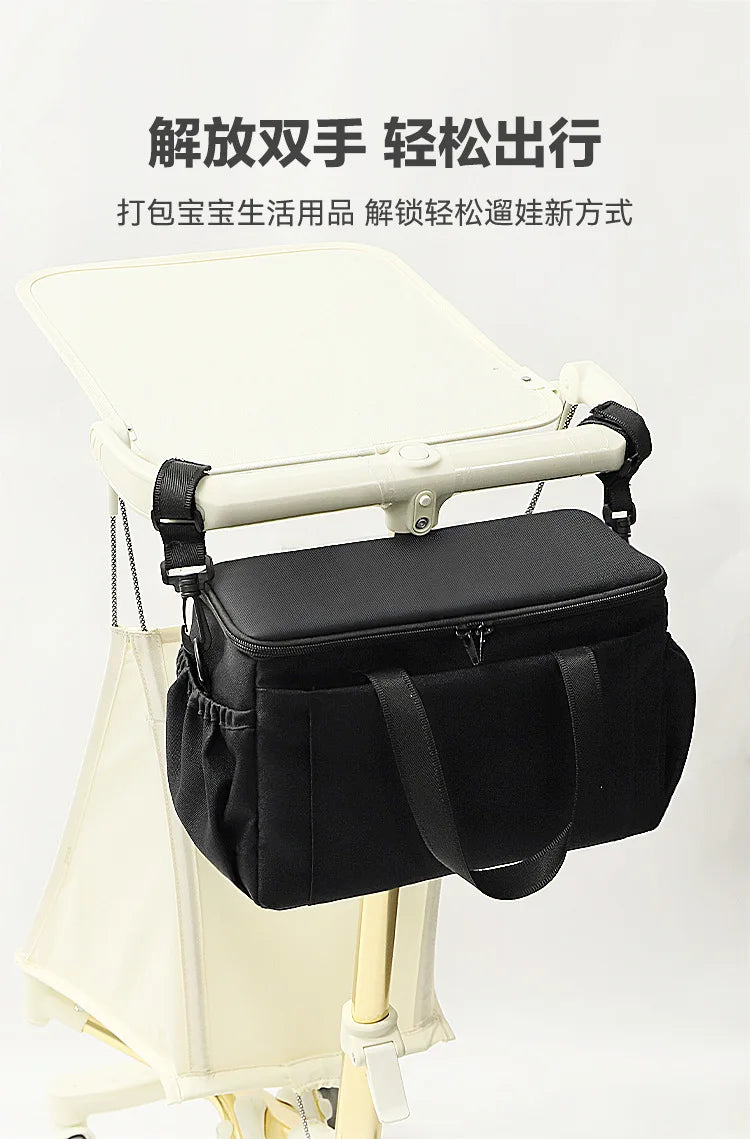 Universal bag holder pram multifunctional mommy diaper bag trolley organizer storage stroller accessories travel buggy bags