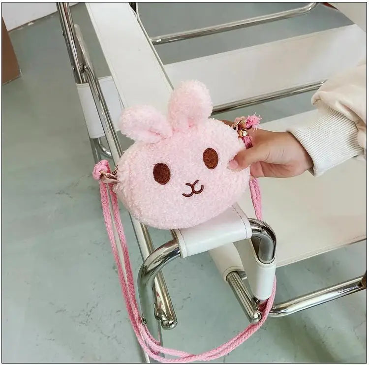 New Cute Little Rabbit Baby Girls Handbags Fashion School Bags for Girls Kids Small Shoulder Lunch Bags Child Girl Backpacks