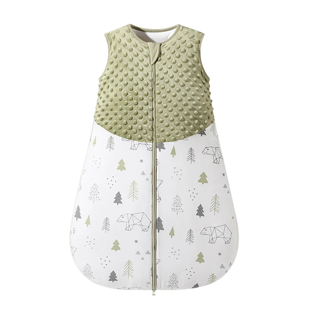 Baby Sleepsack 3-24Months Autumn Baby Sleeping Bag Blanket 1.5Tog Doudou Soft Feeling Starfish Shell Print Vest Style