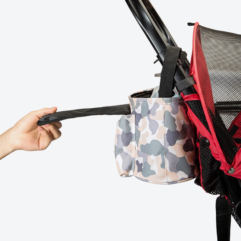 Baby Stroller Organizer Bag Waterproof Nappy Diaper Bag Travel Carriage Pram Cart Basket Hook Stroller Accessories Mummy Bag