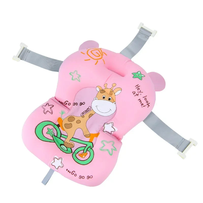 Baby Bathtub Bath Seat Support Mat bath And Shower Air Cushion Bed Non-Slip Bathtub Mat Newborn Bebe Safety Security Bath Seat