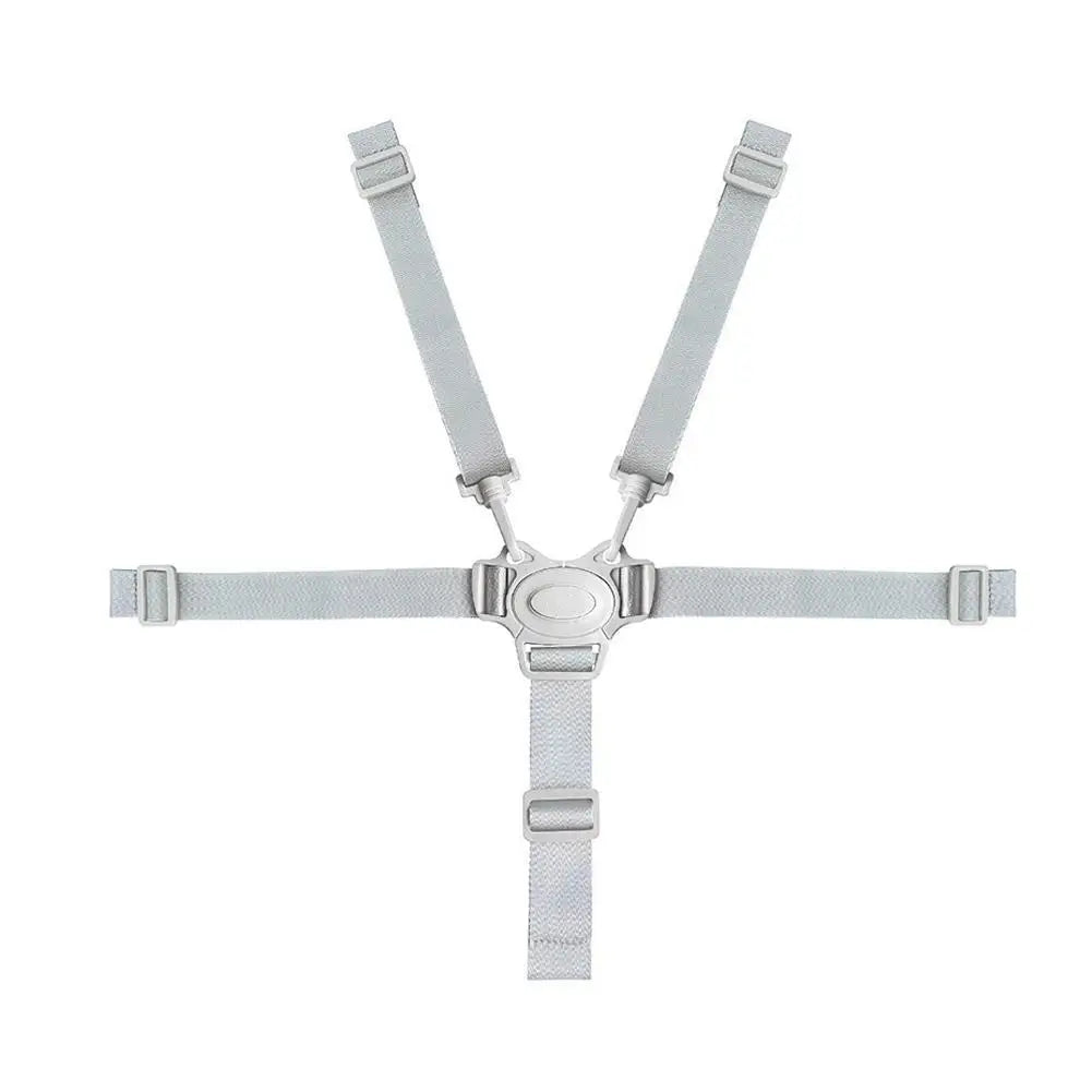 Child Dining Chair Belt Cross-shaped Design Baby 5 Point Harness High Chair Safe Belt Seat Belts For Strollers Car Seats