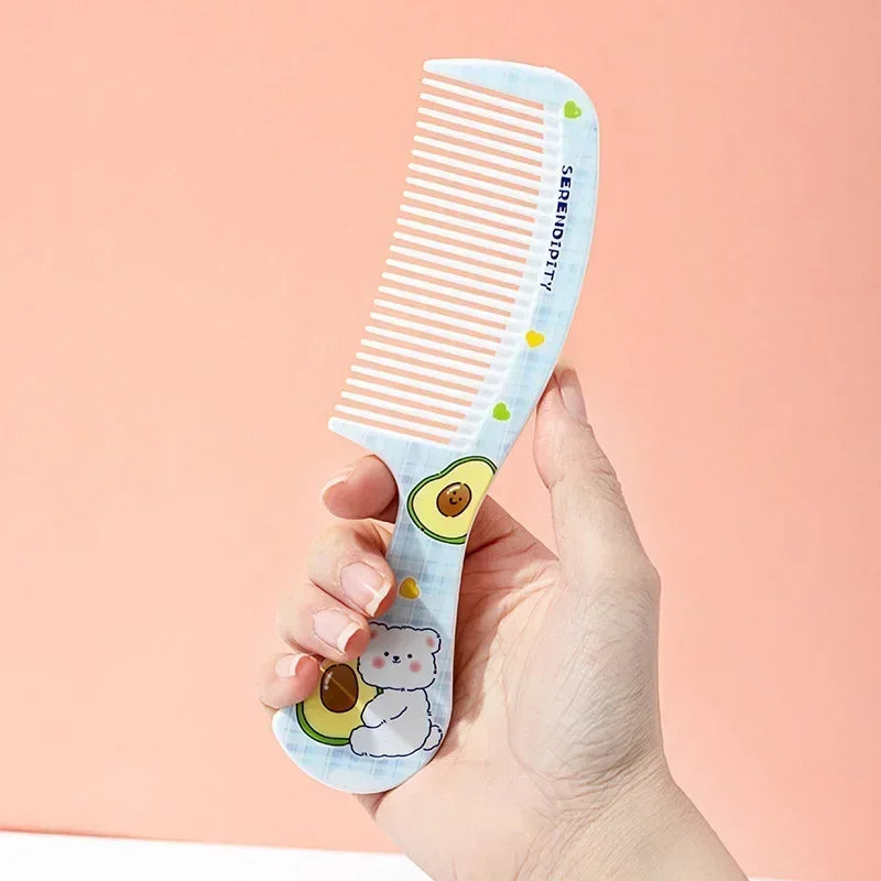 Baby Portable Untangling Hair Brush Health Care Tools Combs Kids Cute Rabbit Bear Children Hairbrush Comb for Girls Accessories