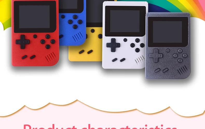 2.4 Inch LCD Screen Retro Video Game Console Built-in 400 In Handheld Portable Game Console Christmas Gift Christmas