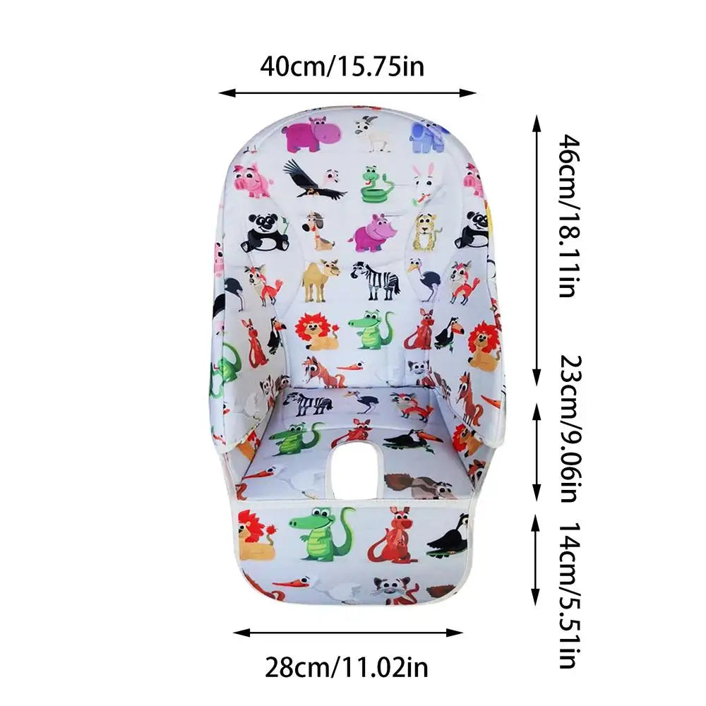 Soft Padding High Chair Covers Oxford Cloth High Chair Cushion Replacement Protection Pad For Siesta Zero3 For Baoneo Etc.
