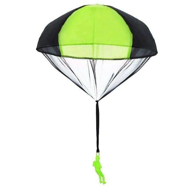 4Pc Hand Throwing Parachute Children Mini Parachute Outdoor Beach Toy Educational Parent Child Entertainment Toys