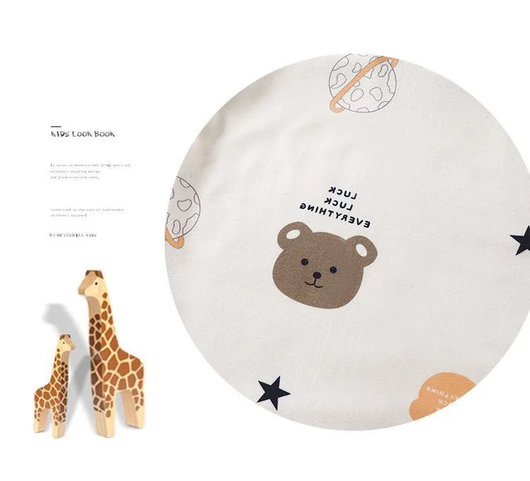 1pcs Children's Underwear Set Kids Soft Cotton Pajamas Boys Girls Baby Spring Autumn Cute Cartoon Long Sleeve Home Sleepwear