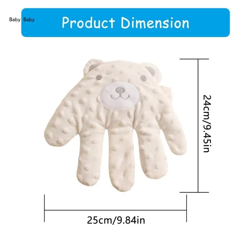Cartoon Baby Sleep Aid Soothing Pillow Comforting Hand Detachable with Remote for Comfortable Newborns Sleeping