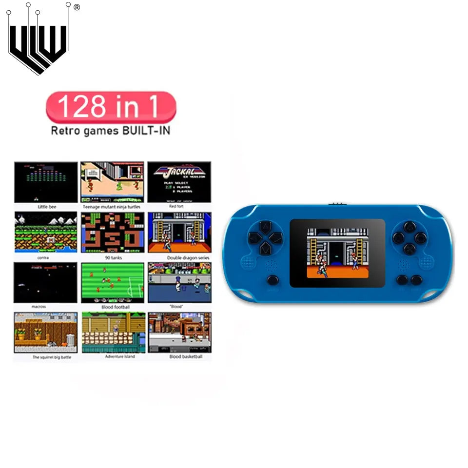 GAMINJA GC31 Retro Portable Mini Handheld Video Game Console TFT Color Screen Kids Game Player Built in 8Bit Games