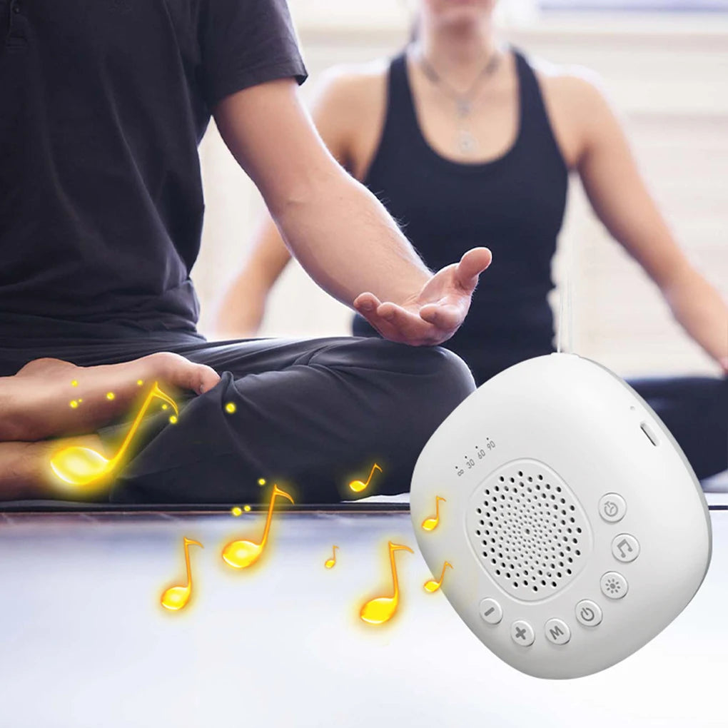 Baby Music Sleep Aid Sleeper Atmosphere Light Breathing Light White Noise Intelligent Sleep Aid Sleeper Night Light Speaker