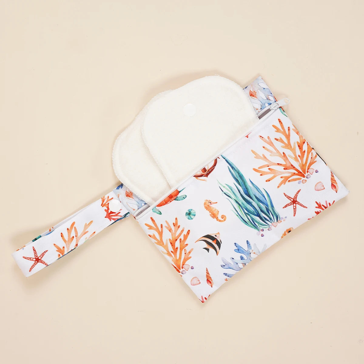 3pcs Different Size Waterproof Wet Bag Wet Dry Bags For Baby Cloth Diapers&Breast Pump Part Organizer For Swimsuit Wet Clothes