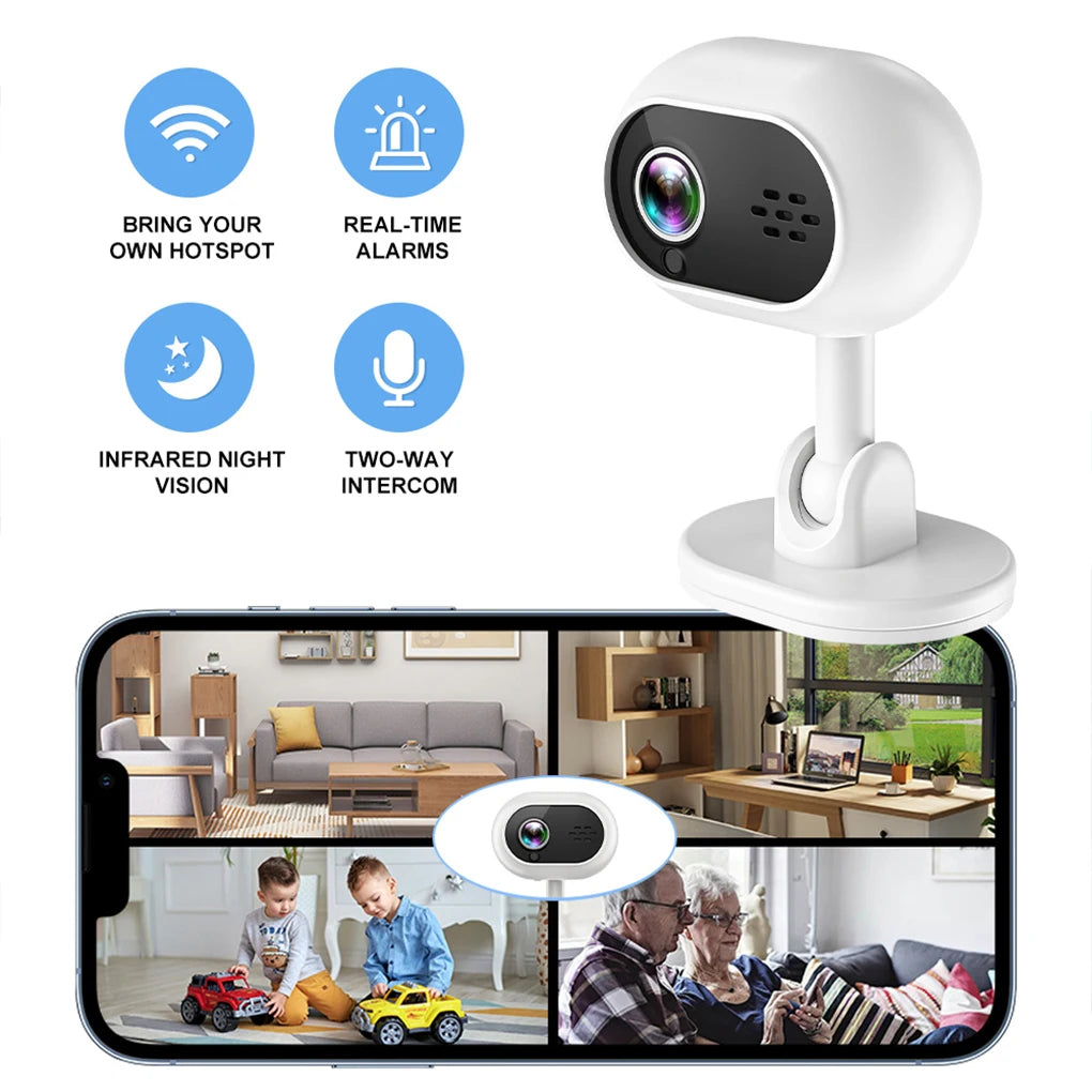 1080P WIFI Baby Monitoring Camera Motion Detection Alarm Reminder Voice Interactive Night Vision Monitoring for Baby
