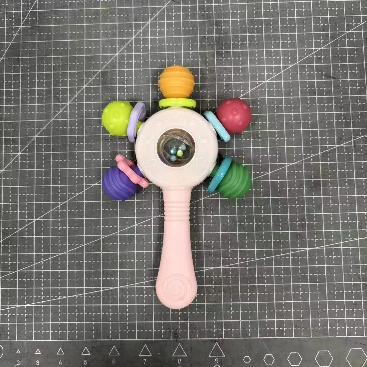 Baby Development Toys 0 6 12 Months Sensory Baby Teether Rattle Hand Grip Toys Soft Teething Educational Toys Games For Babies