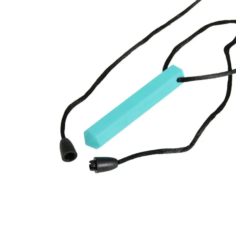 Baby Silicone Teether Kids Chew Necklace Sensory Chewy Pendant Teething Toys for Autism ADHD Special Needs