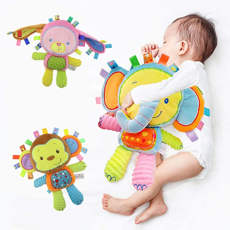 Baby Rattle Musical Caterpillar Worm Soft Infant Plush Toys Educational Interactive Sensory Toy for Babies Newborn Toddler Gift
