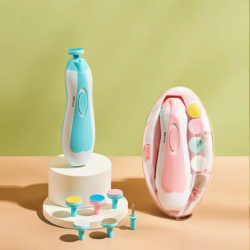 Baby Care Kit Baby Nasal Inhaler Nail Clipper Brush File Comb Scissors Set Daily Cleaning and Care Grooming Kit Accessories