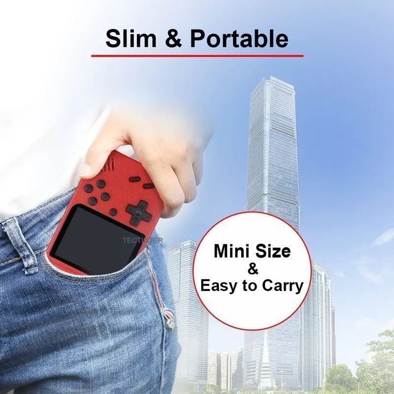 8-Bit Mini Video Game Console Built in 500 Games Retro Portable Console Handheld Game Player AV Output For Kids Gift Game Boy