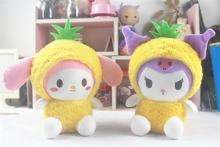 Sanrio Kuromi Fantasy Plush Toy Crane Gift toys for kids girl Gifts Plush Toys Plushie Stuffed Animal Patung Dolls pillow