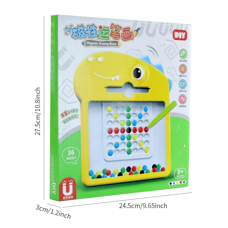 Magnetic Pen Drawing Board Children's Magnetic Pen Baby Drawing Board Girls Educational Toy