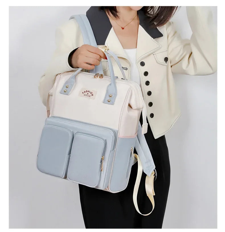 Multifunctional Large-capacity Mommy Bags for Outings Travel Backpack Waterproof Portable Mother and Baby Bag Women's Backpack