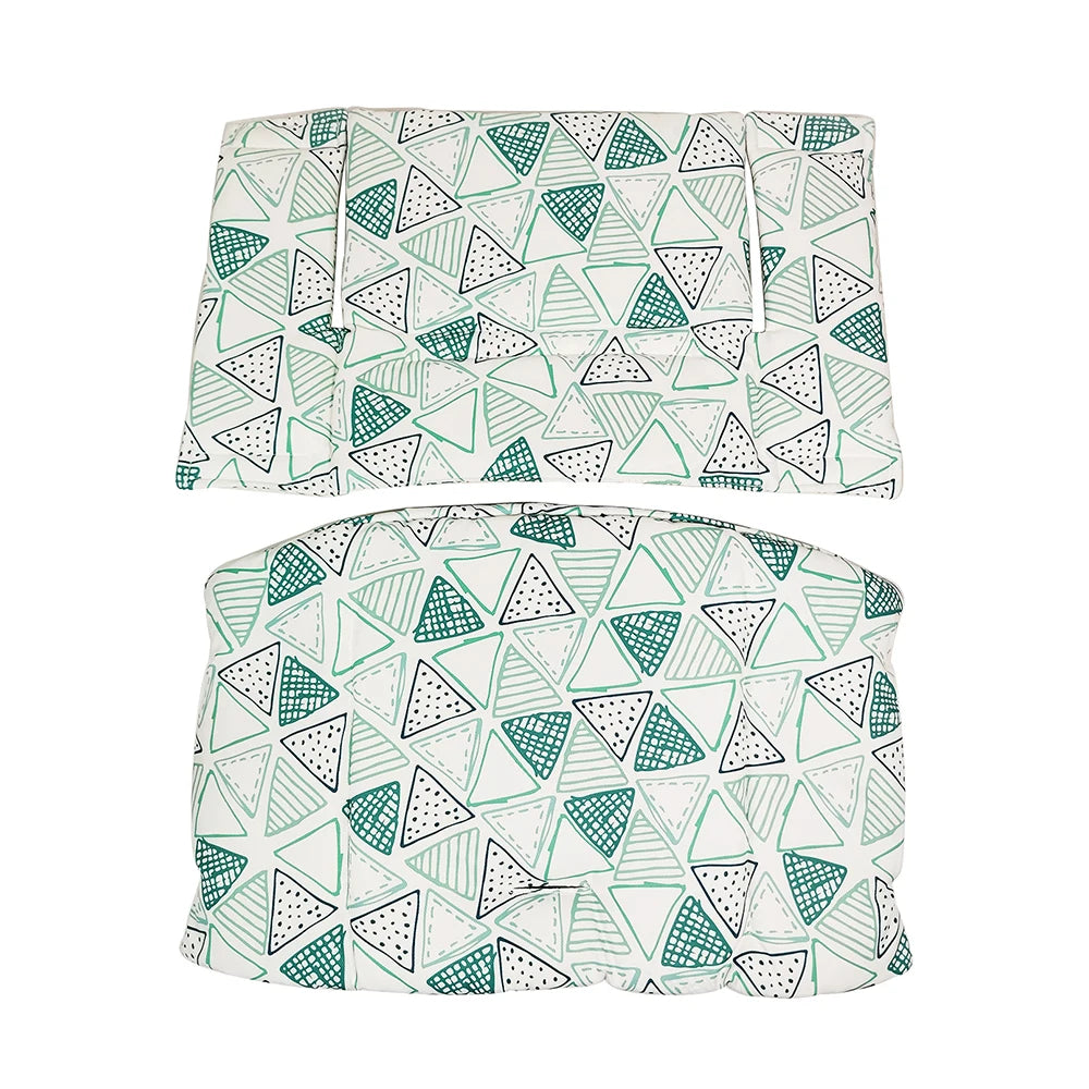 Baby Seat Cushion For Highchair Stokke Tripp Trapp Growth Stool Dinner Chair With Backrest Cloth Cover Replacement Accessories