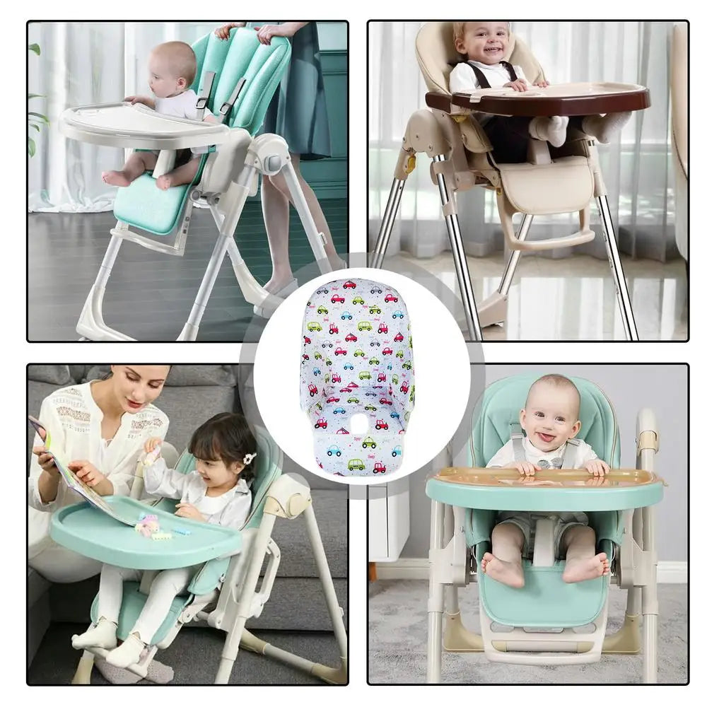 Soft Padding High Chair Covers Oxford Cloth High Chair Cushion Replacement Protection Pad For Siesta Zero3 For Baoneo Etc.