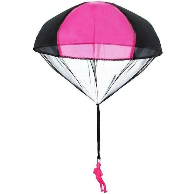 4Pc Hand Throwing Parachute Children Mini Parachute Outdoor Beach Toy Educational Parent Child Entertainment Toys