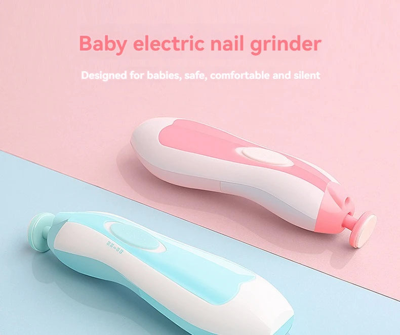 Baby Nail Grinder Electric Six-in-one Multi-head Anti-scratch Children Anti-meat Nail Clipping Manicure Suit Portable
