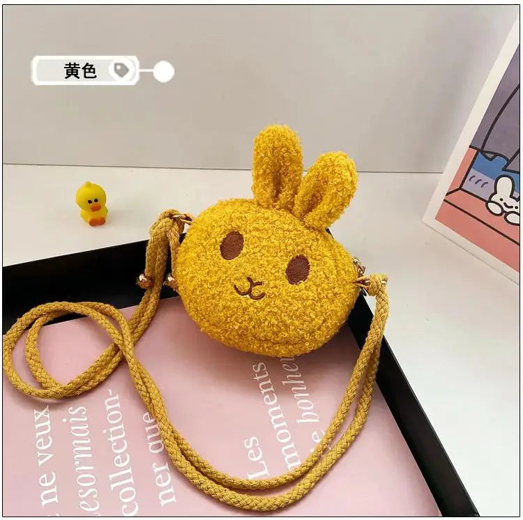 New Cute Little Rabbit Baby Girls Handbags Fashion School Bags for Girls Kids Small Shoulder Lunch Bags Child Girl Backpacks